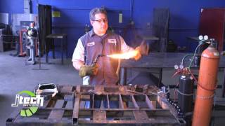 How to properly use an oxygen acetylene torch for cutting [upl. by Mclaughlin]