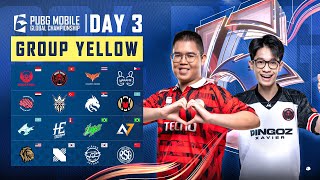 ID 2024 PMGC League  Group Yellow Day 3  PUBG MOBILE Global Championship [upl. by Fesoy]