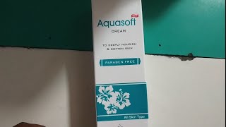 Aquasoft Cream Long Lasting Moisturising aquasoft cream uses aquasoft cream price aquashoft moiture [upl. by Robson52]