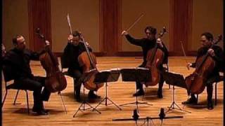 Boston Cello Quartet plays Piazzolla La Muerte del Angel [upl. by Saberio]