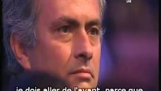 Mourinho cries after sneijder speech  English [upl. by Enilrek]