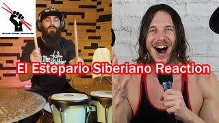 EL ESTEPARIO SIBERIANO  BONGO SONG PLAYED A LIVE  SAFRI DUO  REACTION VIDEO [upl. by Khai]