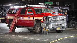 Cyclist Fatally Struck by FDNY EMS Supervisor [upl. by Arsuy]