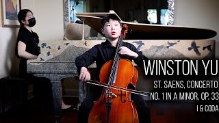 Winston Yu St Saens Cello Concerto in A minor Op 33 [upl. by Shani]