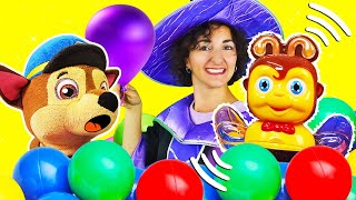 I Paw Patrol italiano aiutano la Befana Video per bambini Giocattoli per bambini [upl. by Etteloiv]