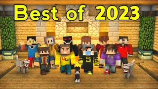 Best of Minecraft 2023 🔴 techno gamerz bbs mythpat gamerfleet yessmartypie [upl. by Juna]