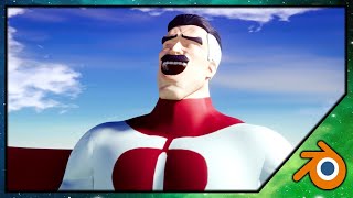 JJonah Jameson laughing but its OmniMan 3D Animation [upl. by Siaht]