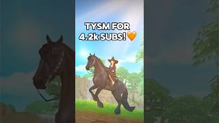 TYSM For 42k Subs Star Stable Edit  Sso Short  Sso Edit sso starstable starstableonline [upl. by Nosecyrb417]