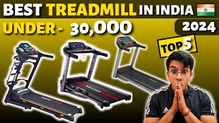 Best treadmill for home use in India  Top 5 Best Treadmill Under 30000 In India [upl. by Anyahs]