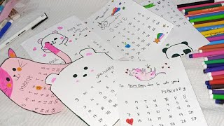 How to make cute birthday calendars [upl. by Nemra438]