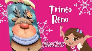 Trineo Reno artecountry navidad [upl. by Erickson]