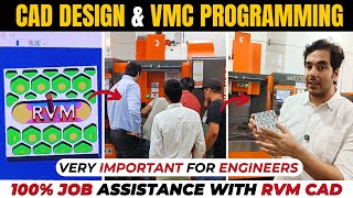 CAD to Programming amp Production  Learn VMC Programming with CAD Design for Complete Engineering [upl. by Alrep]