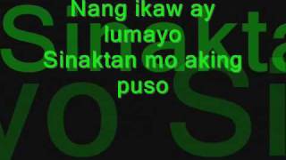 Nang Ikaw Ay Lumayo  Kawago with Lyrics rap [upl. by Fasano]