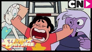 Steven Universe  Amethyst and Pearl Wont Stop Arguing  Giant Woman  Cartoon Network [upl. by Mailli]