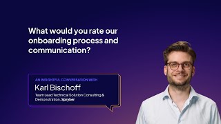 Demoboost Onboarding Process Insights from Karl Bischoff Spryker [upl. by Anomas]