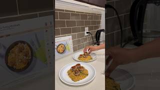 Feta Turkey Meatballs hellofresh turkey couplegoals quickmeals youtubeshorts cookingvideo [upl. by Gearard]