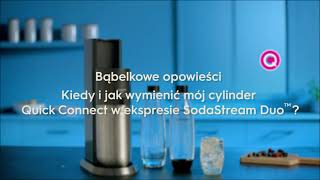 Jak wymienić nabój z gazem w ekspresie do wody SodaStream DUO [upl. by Htederem]