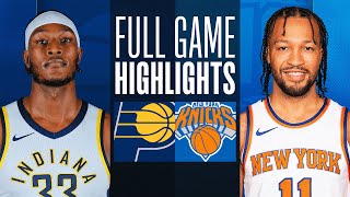 PACERS at KNICKS  FULL GAME HIGHLIGHTS  February 10 2024 [upl. by Aleit]