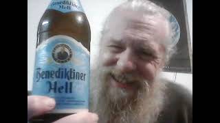 BENEDIKTINER HELL BEER REVIEW HIC [upl. by Nairoc]