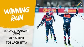 Chanavat leads French 12 in Toblach Sprint  FIS Cross Country World Cup 2324 [upl. by Mercola]