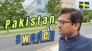 Essential Documents for Study in Sweden  Pakistani Students in Sweden [upl. by Irtemed]