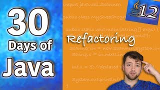 Handson Java  Refactoring Examples  Day 12 [upl. by Ozzie]