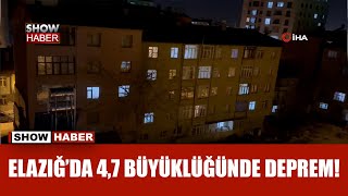 Elazığın merkezinde 47 büyüklüğünde deprem [upl. by Aynos]