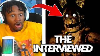 FNAF Fan Reacts To ALL Five Nights At Freddys Interviews [upl. by Wivinah]