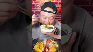 2 in 1 multi tasking mukbang eatinsounds eatingvideos food eatsplorations eatingsounds [upl. by Tiras]