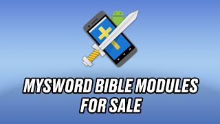 MYSWORD BIBLE APP MODULES UPDATED 2023 [upl. by Tnilf]