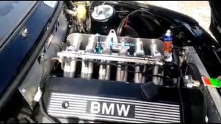 BMW E30 Swap M54B30 setup RHD ITB Kit frist start [upl. by Greiner]