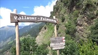 Unterwegs in den Alpen 2017 Vellauer Felsenweg  Hans Frieden Weg [upl. by Boehike584]