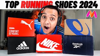 TOP 5 RUNNING SHOES IN INDIA FROM MYNTRA 🇮🇳 NIKE  PUMA  ASICS  ADIDAS amp REEBOK 🔥 [upl. by Yelraf]