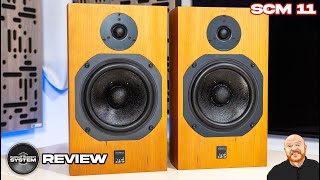 ATC SCM11 HiFi Speakers REVIEW BETTER THAN LS50 Meta S300 MK2 SE [upl. by Anillek]