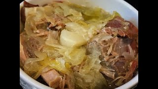 Svadbarski kupus Kiseli kupus sa suvim mesom Sauerkraut with meat [upl. by Eurd]