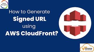 Generating a Signed URL for a Cloudfront Distribution Using AWS CLI Handson Lab [upl. by Aihsi720]