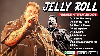 Jelly Roll Greatest Hits  Top Country Rock Songs Playlist Ever  Jelly Roll Playlist [upl. by Ainar]