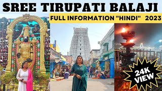 Tirupati Balaji Mandir  Full Information 2023  Tirupati Tirumala Complete Tour Guide  TTD [upl. by Northway28]