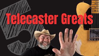 5 of the greatest telecaster players [upl. by Sudnor]