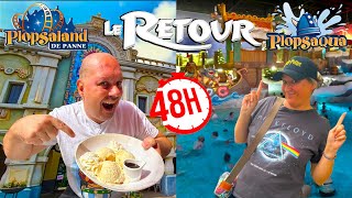 VLOG 48H DE RETOUR A PLOPSALAND DE PANNE ET DECOUVERTE DE PLOPSAQUA EN BELGIQUE [upl. by Grindlay]