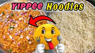 Yippee Noodles recipe 🤤  Yippee Noodles  Viral Noodles  Viral Maggie YummyStreetFood18 [upl. by Vernor]