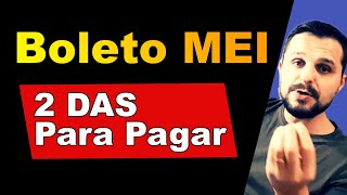 DAS do MEI 2 Boletos do MEI para pagar agora em Dezembro [upl. by Neiviv361]