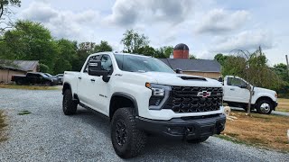 CHEVY 2500HD ZR2 BISON first work day review😎 [upl. by Ettari]