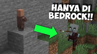 10 Fakta Minecraft Bedrock Yang HANYA DIKETAHUI Sedikit Orang [upl. by Nesyla]