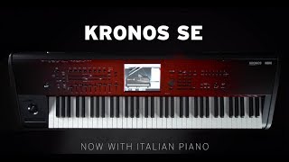 KORG KRONOS SE  Loaded with the new Italian Grand Piano and KApro Showcase [upl. by Mcclimans]