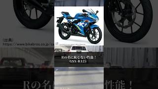 Rの名に恥じない性能！ GSXR125 [upl. by Juanita]