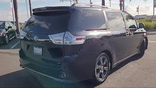 2017 Toyota Sienna SE Premium Passenger Van Stockton Tracy Elk Grove Modesto Manteca Lodi [upl. by Enelie]