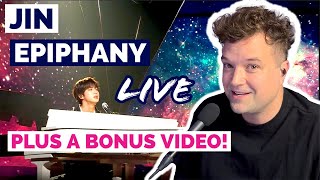 Jin  Epiphany LIVE  Former Boyband Member Reacts [upl. by Munt]