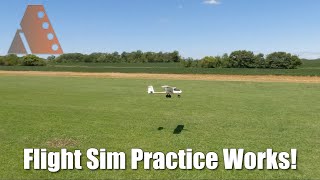 Proven RC Flight Sim Practice Boosts Real Life RC Flying Skills [upl. by Bergeron]