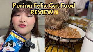 VET REVIEW Purina Felix Cat Food 🐱 [upl. by Almire]